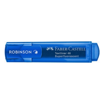 Picture of ROBINSON Faber-Castell highlighter blue